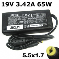 Блок питания ноутбука Toshiba, Acer, HP, Asus, Lenovo, 19V, 3.42A, 1,7/5,5мм Блок питания ноутбука Toshiba, Acer, HP, Asus, Lenovo, 19V, 3.42A, 1,7/5,5мм